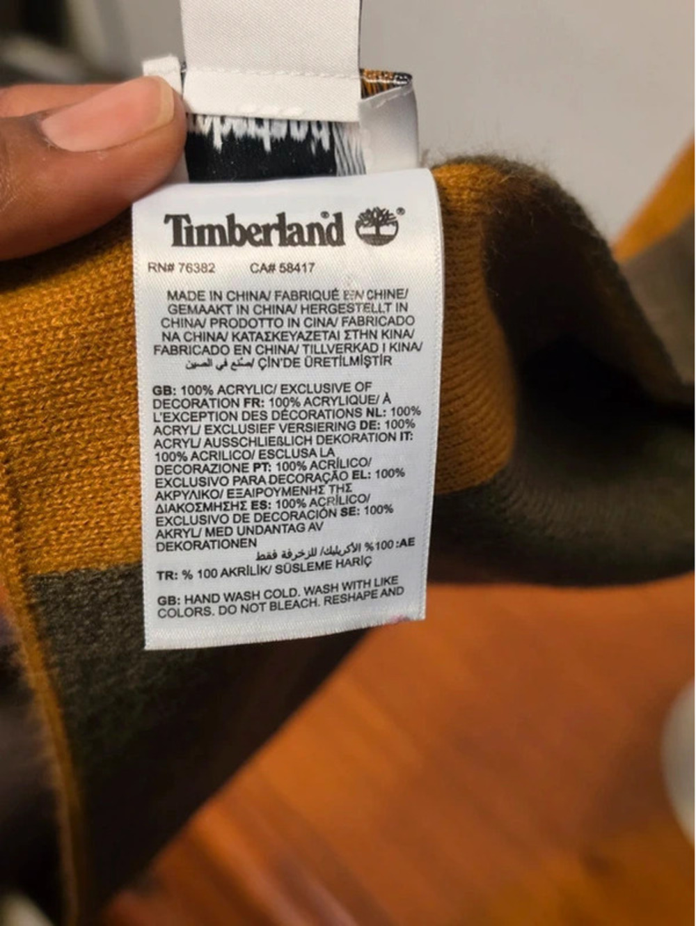 Timberland Scarf - Picture 5 of 6